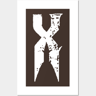 X - W Posters and Art